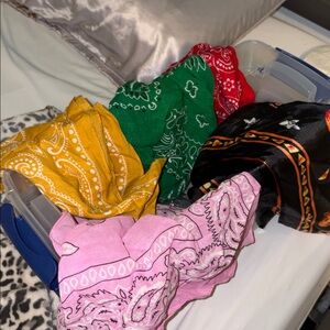 Colorful Bandana Set